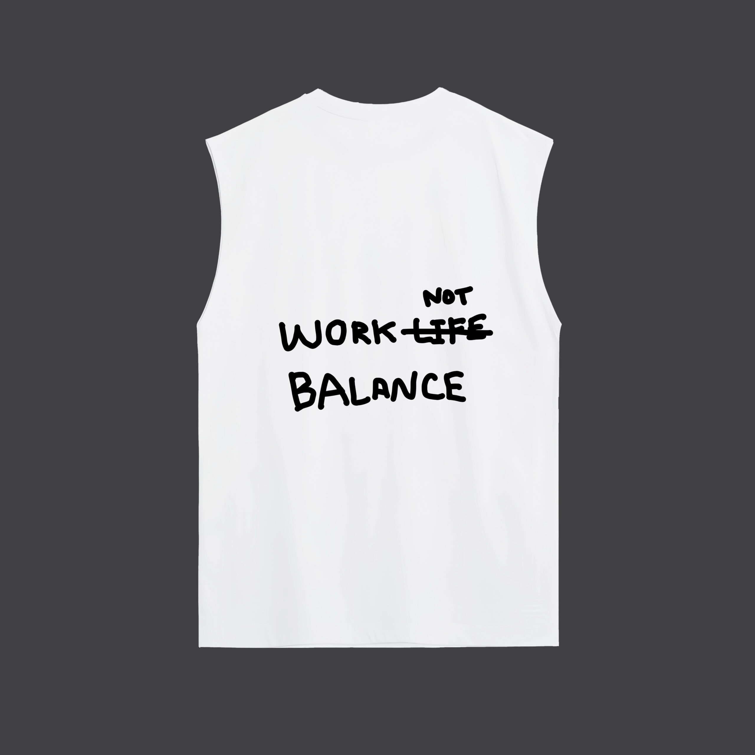WORK NOT BALANCE - Tank Top - Image 4