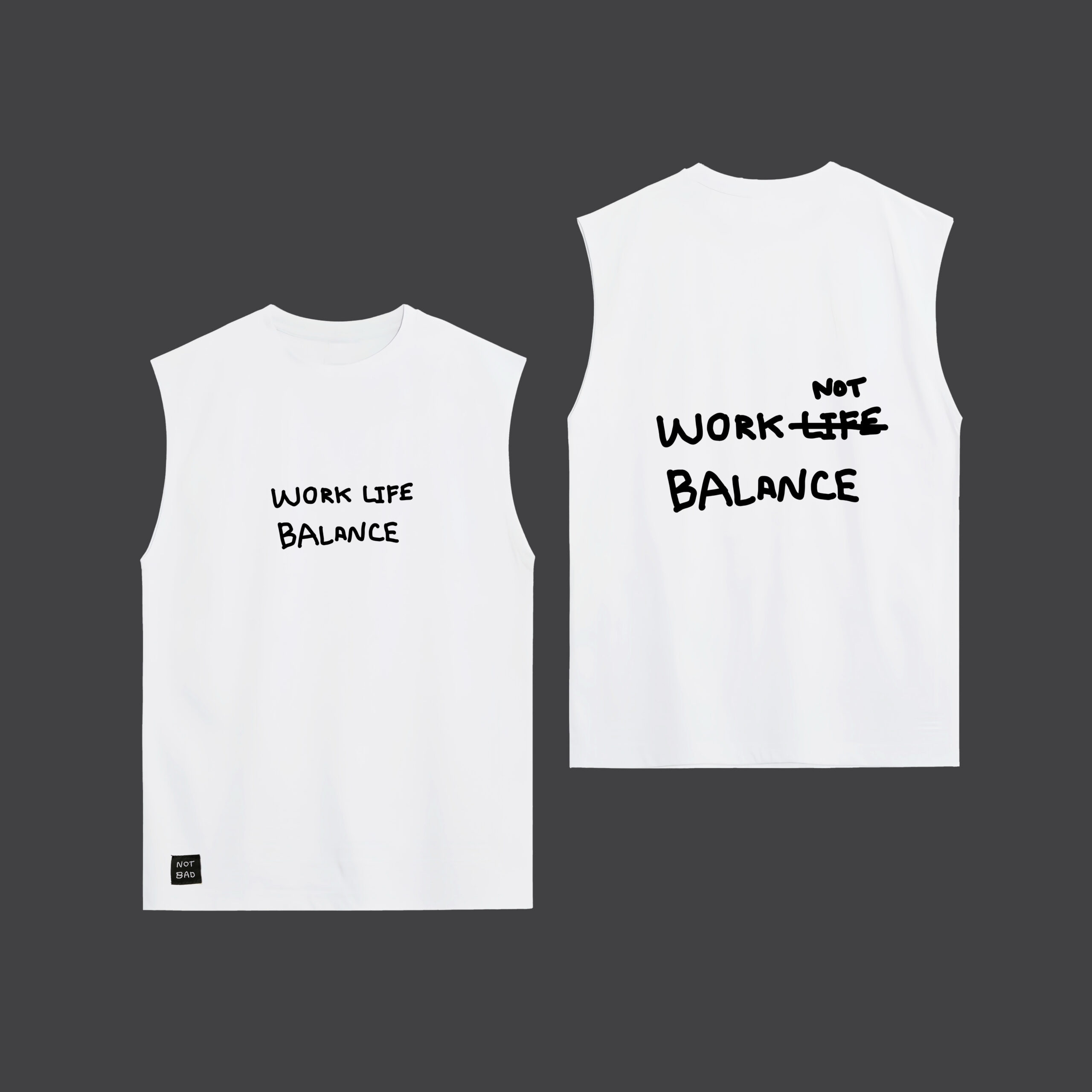 WORK NOT BALANCE - Tank Top - Image 2
